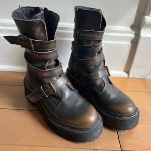 Steve Madden Combat Boots